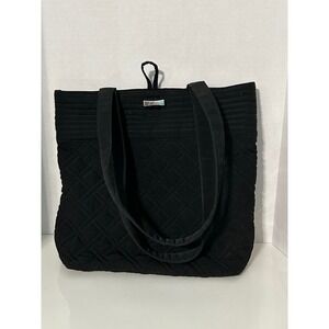 Vera Bradley Classic Black Quilted Tote
